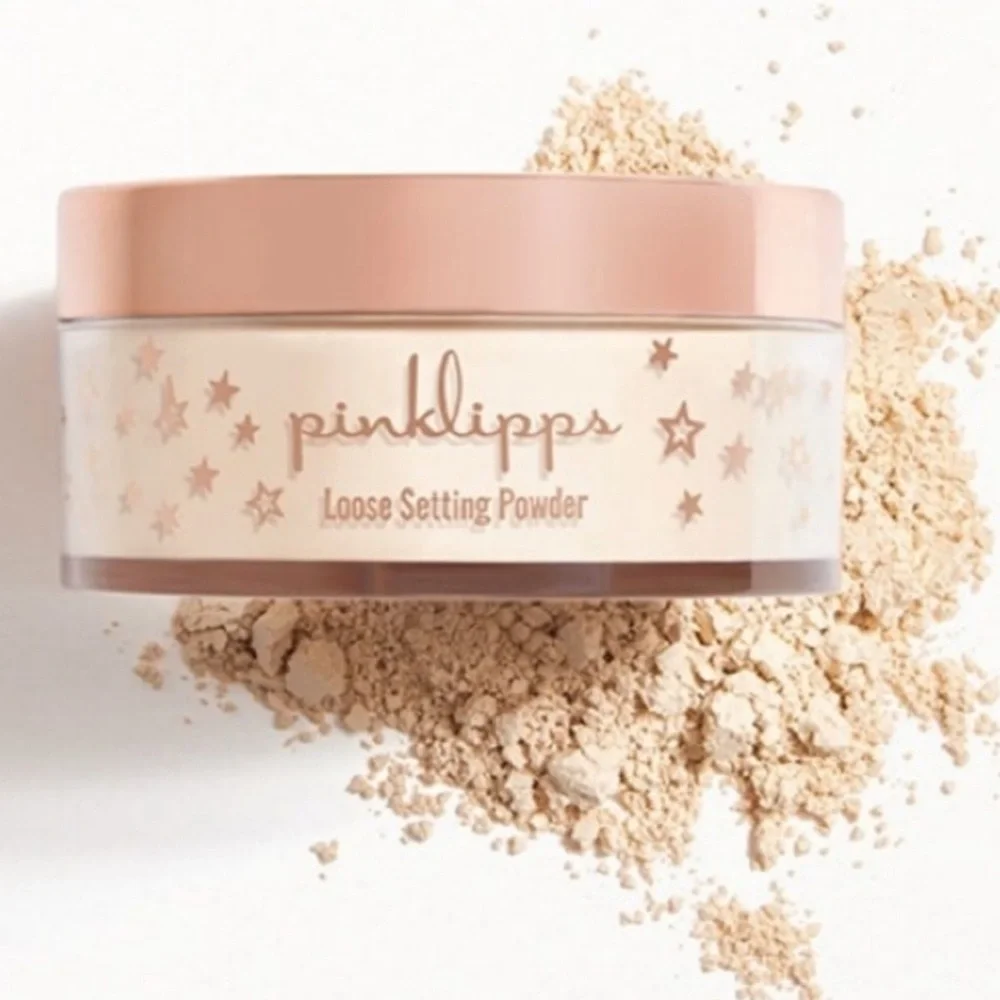 PINKLIPPS COSMETICS Loose Setting Powder in “Deep Honey”